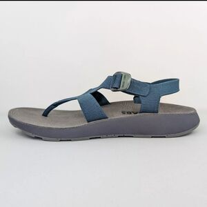 New Tread Labs Albion Sandals Mens Size 13 Shoes Sport Thong Deep Teal Blue